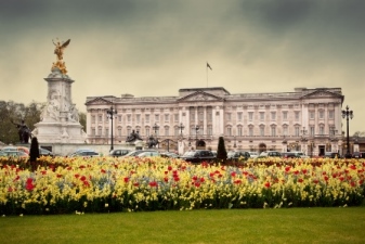 Buckingham Palace stock shot